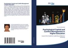 Capa do livro de Psychological Capital and Conflict Management in Higher Education 
