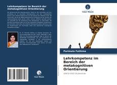 Buchcover von Lehrkompetenz im Bereich der metakognitiven Orientierung
