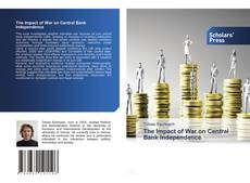 Buchcover von The Impact of War on Central Bank Independence