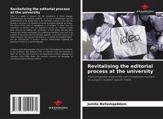 Bookcover of Revitalising the editorial process at the university