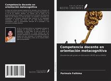Buchcover von Competencia docente en orientación metacognitiva