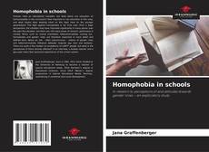 Borítókép a  Homophobia in schools - hoz