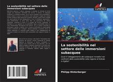 Copertina di La sostenibilità nel settore delle immersioni subacquee