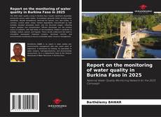 Bookcover of Report on the monitoring of water quality in Burkina Faso in 2025