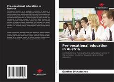 Обложка Pre-vocational education in Austria