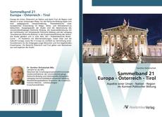 Capa do livro de Sammelband 21 Europa - Österreich - Tirol 