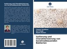 Capa do livro de Isolierung und Charakterisierung von keratinabbauenden Bakterien 