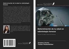 Capa do livro de Determinación de la edad en odontología forense 