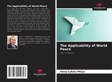 Borítókép a  The Applicability of World Peace - hoz