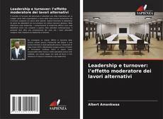 Capa do livro de Leadership e turnover: l’effetto moderatore dei lavori alternativi 