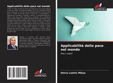 Couverture de Applicabilità della pace nel mondo