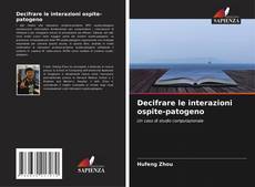 Capa do livro de Decifrare le interazioni ospite-patogeno 