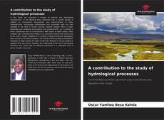 Couverture de A contribution to the study of hydrological processes
