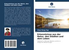 Buchcover von Erkenntnisse aus der Natur, den Städten und dem Leben
