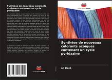 Couverture de Synthèse de nouveaux colorants azoïques contenant un cycle pyridazine