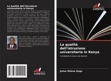 Couverture de La qualità dell'istruzione universitaria in Kenya