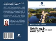 Couverture de Modellierung der Wasserqualität mit dem Modell QUAL2K