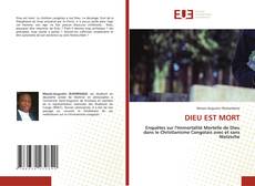 Couverture de DIEU EST MORT