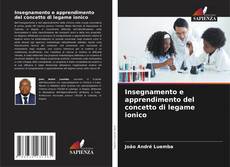 Buchcover von Insegnamento e apprendimento del concetto di legame ionico