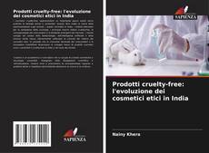 Buchcover von Prodotti cruelty-free: l'evoluzione dei cosmetici etici in India