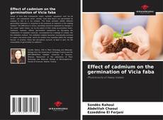 Обложка Effect of cadmium on the germination of Vicia faba