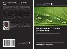 Buchcover von De Rosalie BOTTI a Lou Collette IRIÉ