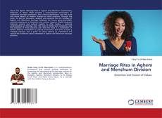 Обложка Marriage Rites in Aghem and Menchum Division