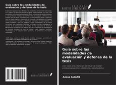 Buchcover von Guía sobre las modalidades de evaluación y defensa de la tesis