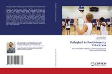 Copertina di Volleyball in Pre-University Education
