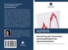 Copertina di Beurteilung der finanziellen Leistungsfähigkeit der Agrarunternehmen