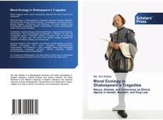 Capa do livro de Moral Ecology in Shakespeare’s Tragedies 