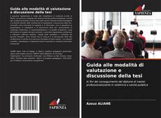 Couverture de Guida alle modalità di valutazione e discussione della tesi