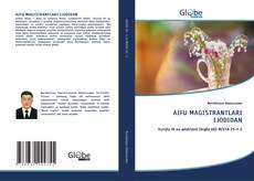 Capa do livro de AIFU MAGISTRANTLARI IJODIDAN 