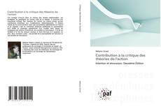 Capa do livro de Contribution à la critique des théories de l'action 