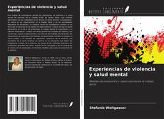 Capa do livro de Experiencias de violencia y salud mental 
