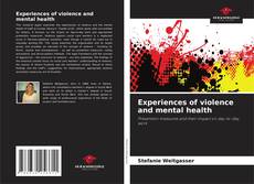 Capa do livro de Experiences of violence and mental health 
