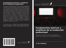 Portada del libro de Fundamentos teóricos y analíticos de la traducción audiovisual