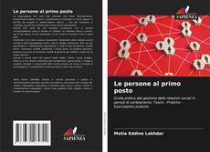 Обложка Le persone al primo posto