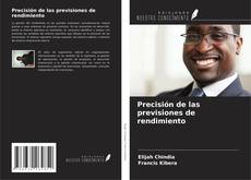 Precisión de las previsiones de rendimiento kitap kapağı