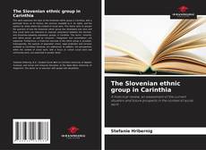 Copertina di The Slovenian ethnic group in Carinthia