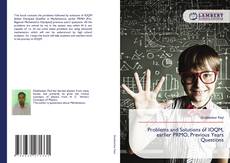 Borítókép a  Problems and Solutions of IOQM, earlier PRMO, Previous Years Questions - hoz