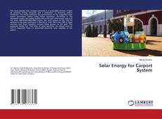 Capa do livro de Solar Energy for Carport System 