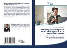 Portada del libro de Mapping Psycholinguistic Affect and Cognition in L2 English Production