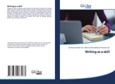 Writing as a skill kitap kapağı