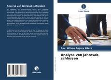Capa do livro de Analyse von Jahresab-schlüssen 