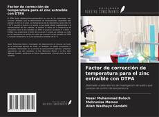 Factor de corrección de temperatura para el zinc extraíble con DTPA kitap kapağı