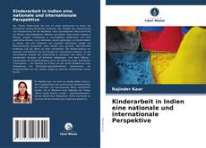 Kinderarbeit in Indien eine nationale und internationale Perspektive的封面