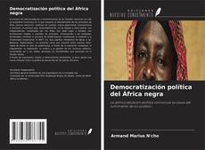 Buchcover von Democratización política del África negra