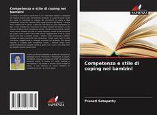 Buchcover von Competenza e stile di coping nei bambini