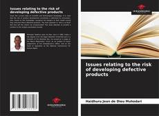 Обложка Issues relating to the risk of developing defective products